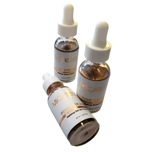 Mica Beauty Pink Dreams Makeup Serum Primer Pre-Foundation 30ml JJ3311 - Picture 6 of 6